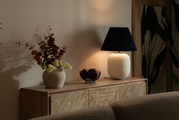 Lucy Navy Shade Table Lamp RRP €210 Now €150