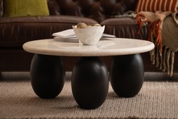 Cove Large Coffee Table with Marble Top RRP €899 NOW €499