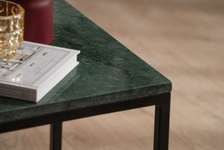 Industrial Side Table Green Marble RRP €199 NOW €129