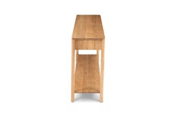 Nordic Solid Oak 3 Drawer Console Table - RRP €1,499 NOW €899