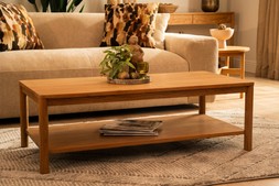Nordic Solid Oak 3 Drawer Console Table - RRP €899 NOW €549.
