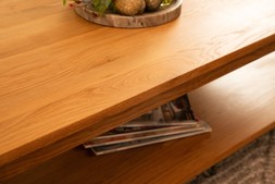 Nordic Solid Oak 3 Drawer Console Table - RRP €899 NOW €549.