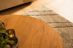 Nordic Solid Oak Coffee Table Round - RRP €799 NOW €449
