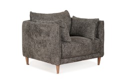 Isabella Charcoal Fabric Armchair RRP €1,049 NOW €649