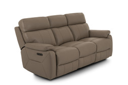 Hugo Leather 3 Seater Electric Recliner Sofa - (RRP €2,499) NOW €1,599