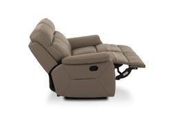Hugo Leather 2 Seater Manual Recliner Sofa - (RRP€2,099) NOW €1,299