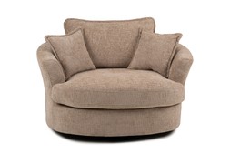 Dove Cream Swivel Armchair RRP €999 Now €649