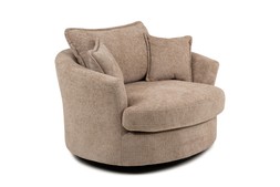 Dove Cream Swivel Armchair RRP €999 Now €649