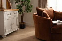 Dove Brown Swivel Armchair 0001 CC RRP €999 Now €649