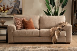 Jackson Champagne 3 Seater Sofa RRP €1549 Now €899