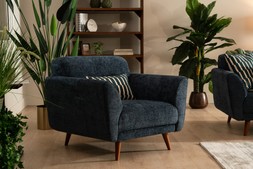Alex Armchair Wandy Blue - RRP €899 NOW €599