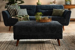  Alex Footstool Wandy Blue - RRP €499 NOW €275