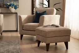 Charm Footstool Wandy Linen RRP €399 Now €249