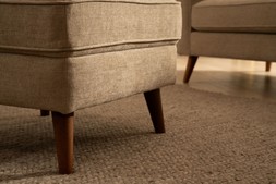 Milner Footstool Linen RRP €399 Now €249