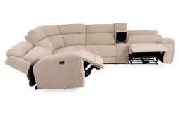 Grantham Linen Electric Head Rest Corner Unit Sofa 0042 CC RRP €3,599 Now €2,299