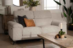 Toronto Retro 2 Seater Electric Recliner Sofa RRP €1,899 Now €1,199