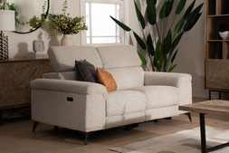 Toronto Retro 2 Seater Electric Recliner Sofa RRP €1,899 Now €1,199