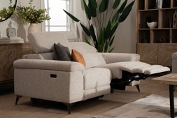 Toronto Retro 2 Seater Electric Recliner Sofa RRP €1,899 Now €1,199