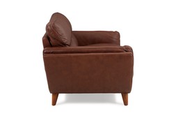 Bianca Brown Leather 2 Seater Sofa RRP €2,099 Now €1,299