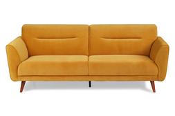 Alex Gold Velvet 3 Seater Sofa - clearcut - WAS 1549 NOW 899 euro