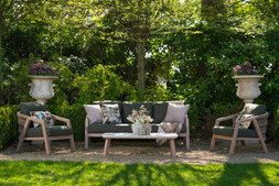 Elba Rope Sofa Set Green RRP €2999 NOW €1999