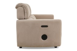 Savoy Cream Fabric 3 Seater Electric Recliner With Bluetooth Speakers Sofa - RRP €4499 NOW €2499