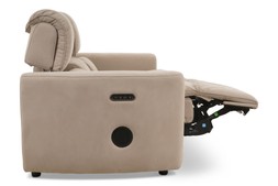 Savoy Cream Fabric 3 Seater Electric Recliner With Bluetooth Speakers Sofa - RRP €4499 NOW €2499