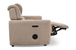 Savoy Cream Fabric 4D Cinema 2 Seater Electric Recliner Sofa with Bluetooth Speakers - €5299 NOW €2999