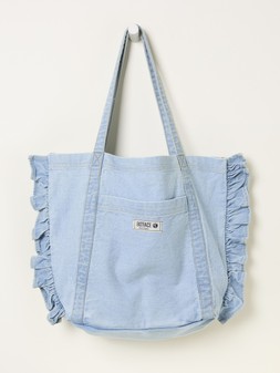 FatFace, Astrid Light Denim Frill Tote £19.50