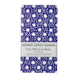 Very Slim List Book Animalcules Twilight