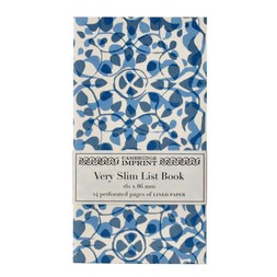 Very Slim List Dappled Blue
