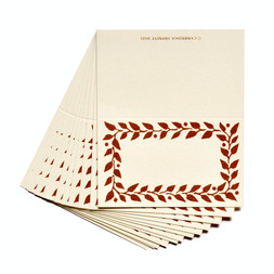 Pack of Twelve Cocoa Place Cards