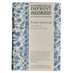 Pocket Notebook Dappled Blue