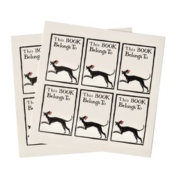 Twelve Bookplates Dog