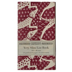 Very Slim List Book Dogs Blackcurrant Squash