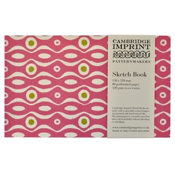 Softback Sketchbook Persephone Shocking Pink and Lettuce