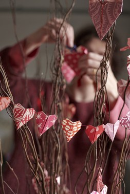 Origami Heart Bunting Kit