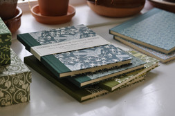 Cambridge Imprint Very Large Hardback Notebooks in Greens
