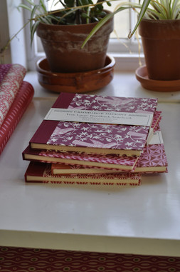 Cambridge Imprint Very Large Hardback Notebooks in Reds and Pinks