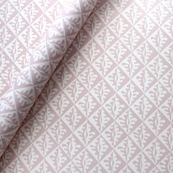 Patterned Paper Oak Leaves Pale Pink £3