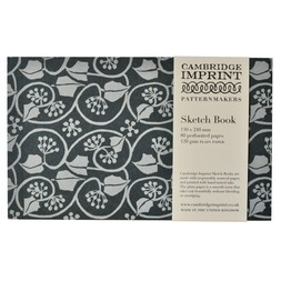 Softback Sketchbook Small Ivy Stripe Blackthorn