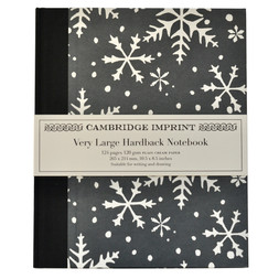 Very Large Hardback Notebook Snowflake