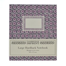 Large Hardback Notebook Sea Urchin French Lavender