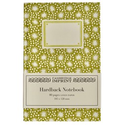 Lined Hardback Notebook Animalcules Bawden Green