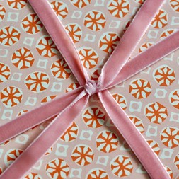Velvet Ribbon Dusty Rose