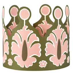 Green and Pink Coronet