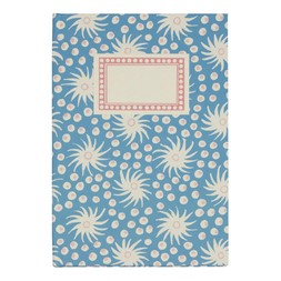 Hardback Notebook Milky Way Blue and Old Red