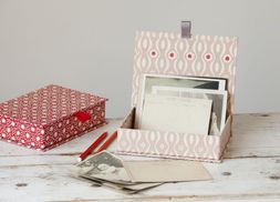 Postcard Boxes Reds/Pinks