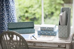 Desk Furniture in Blue