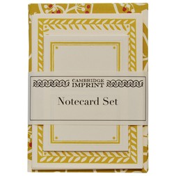 Set of Notecards and Envelopes Ivy Piccalilli and Cranberry